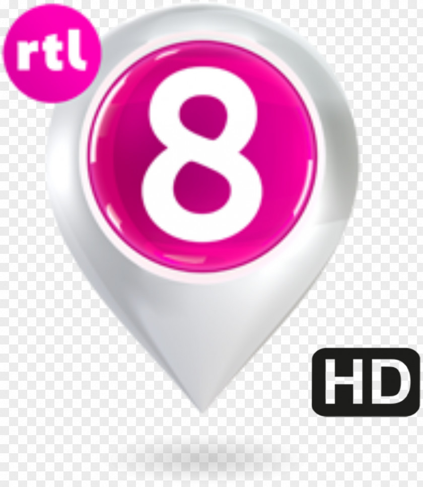 HD Logo RTL 8 Nederland 5 Television PNG