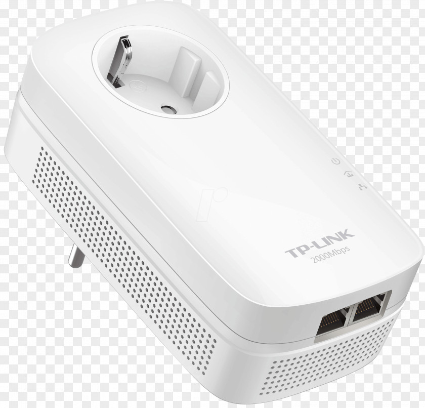 Power-line Communication TP-Link HomePlug Gigabit Adapter PNG