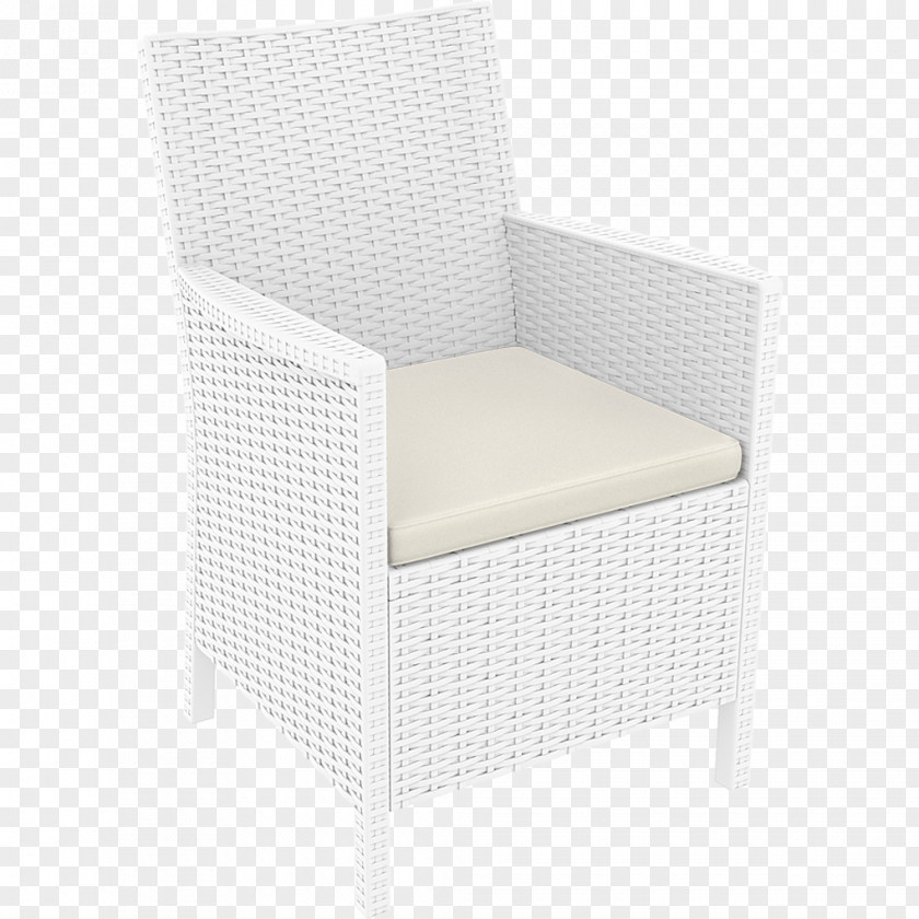Timber Battens Seating Top View Chair Garden Furniture Wicker Cushion PNG