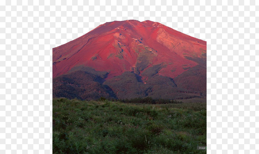 Active Volcano Mountain Mount Scenery Shield PNG
