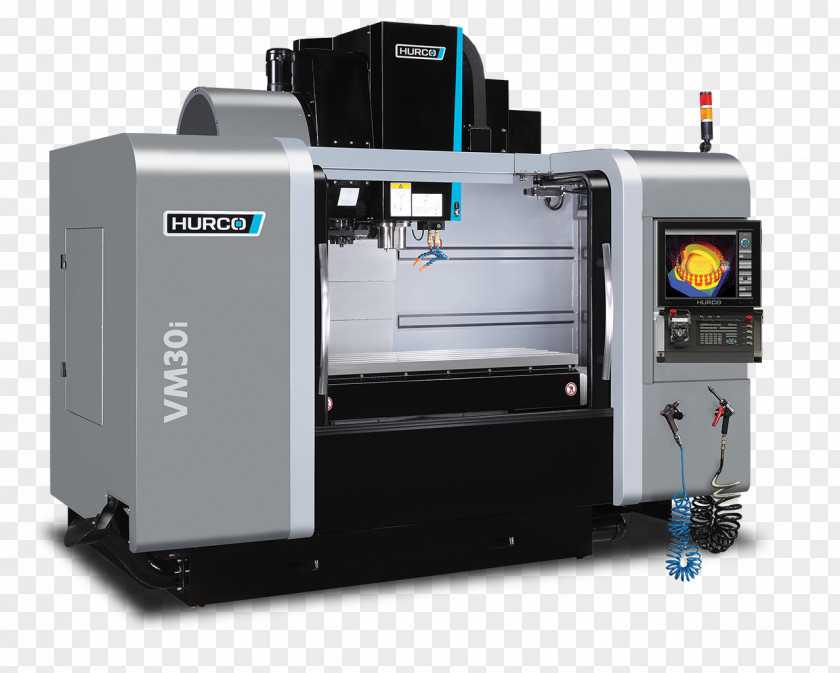 Business Hurco Companies, Inc. Computer Numerical Control Machining Milling Machine Tool PNG