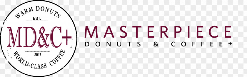 Coffee And Donuts Masterpiece & Coffee+ Logo Trademark PNG