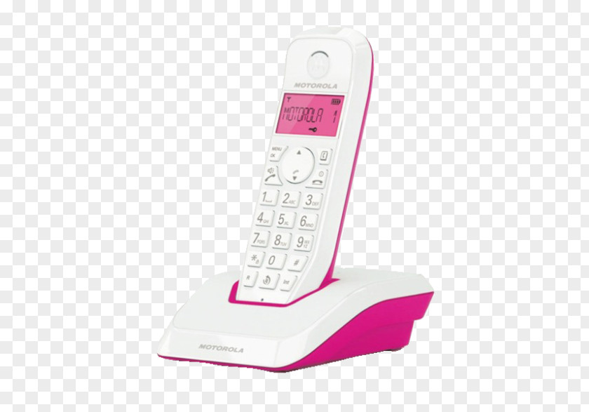 Design Feature Phone Pink M PNG