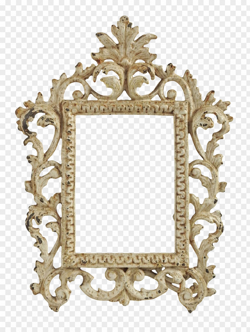 Shabby Picture Frames Chic Antique Mirror PNG