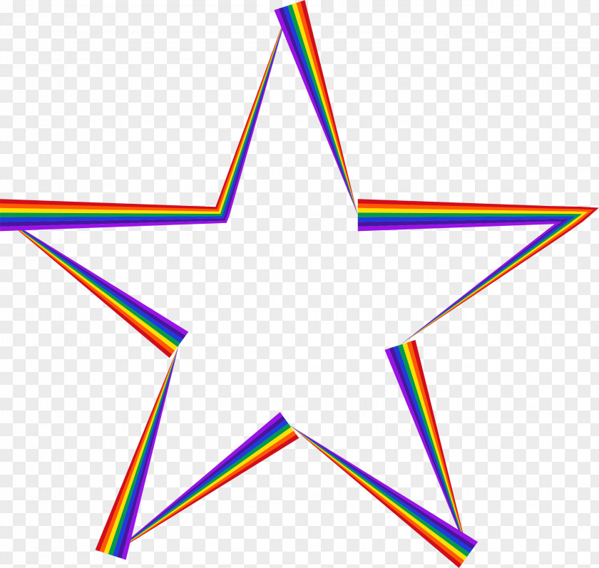 Star Rainbow Circle Clip Art PNG