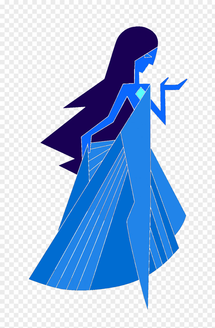 Alone Blue Diamond Steven Universe Gemstone Color PNG