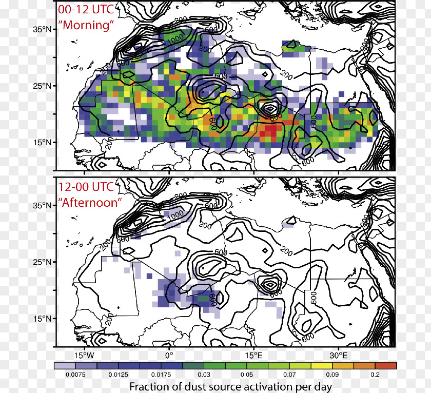 Ancient Wind Pattern Diurnal Cycle Climate Temperature Variation Dust Synoptic Scale Meteorology PNG