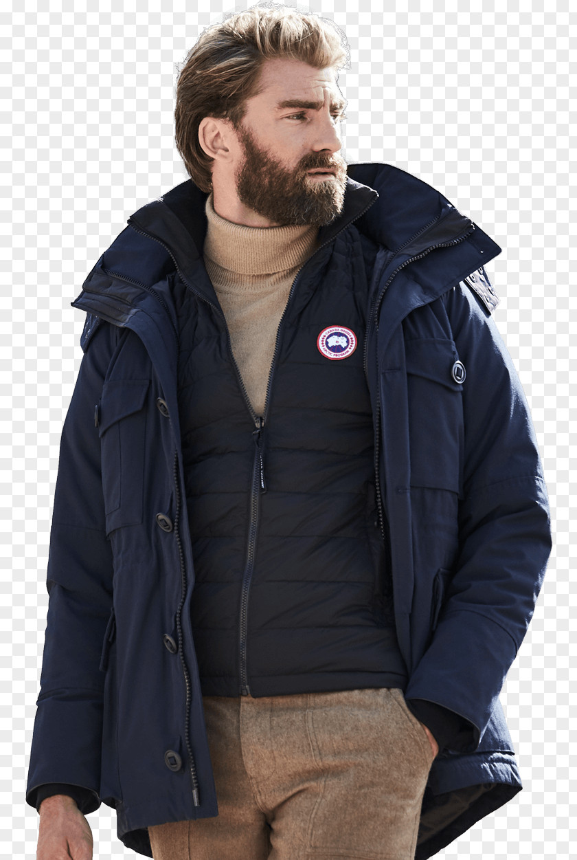 Canada Goose Hoodie Jacket Coat Brown Thomas PNG