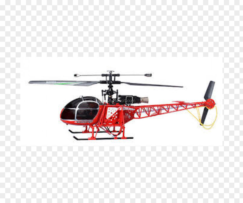 Helicopter Rotor Radio-controlled Model Airplane PNG