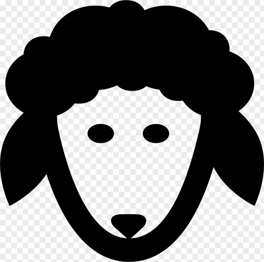 Little Sheep Afro Beard PNG