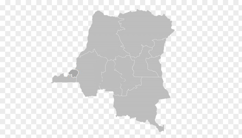 Map Democratic Republic Of The Congo Vector PNG