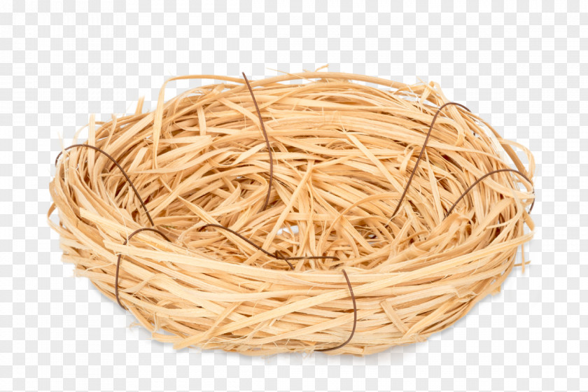 Nest Labs Basket Straw Rattan Natural Fiber PNG