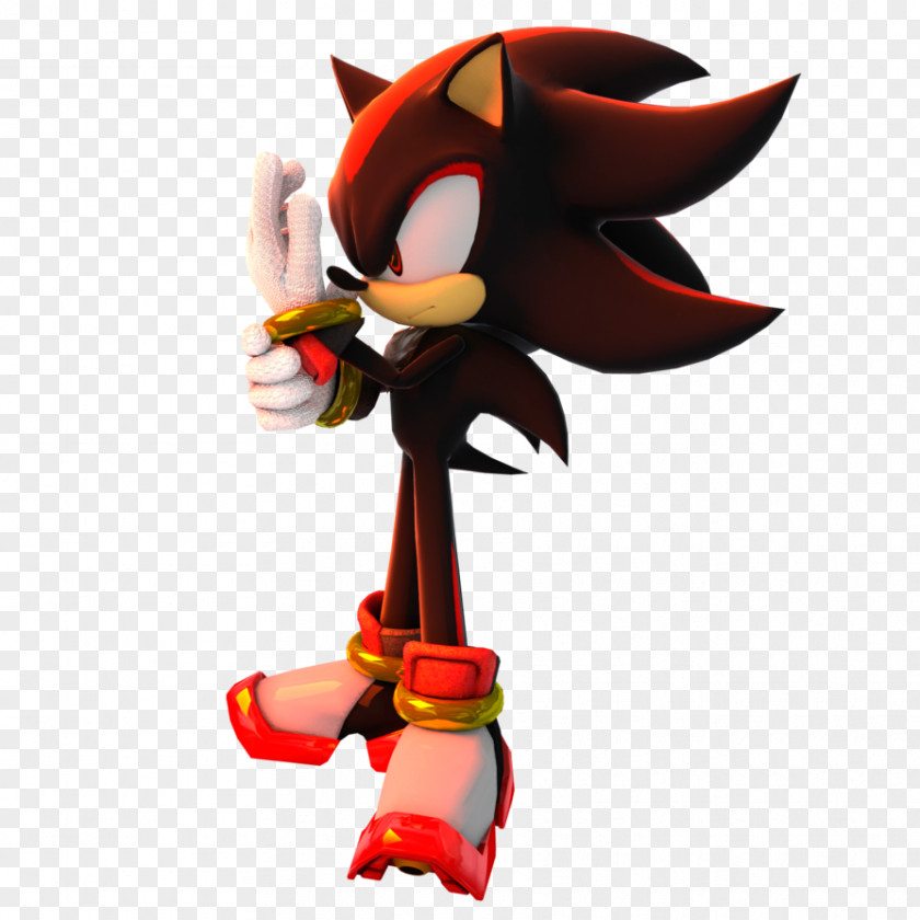Sonic The Hedgehog Shadow Figurine Action & Toy Figures Character PNG