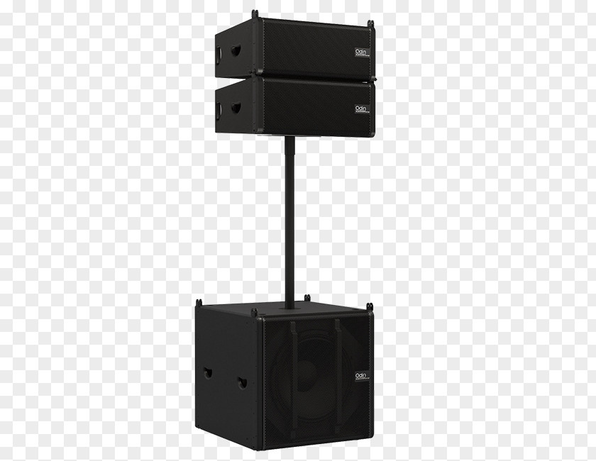 Line Array Subwoofer Loudspeaker Data Structure Acoustics PNG