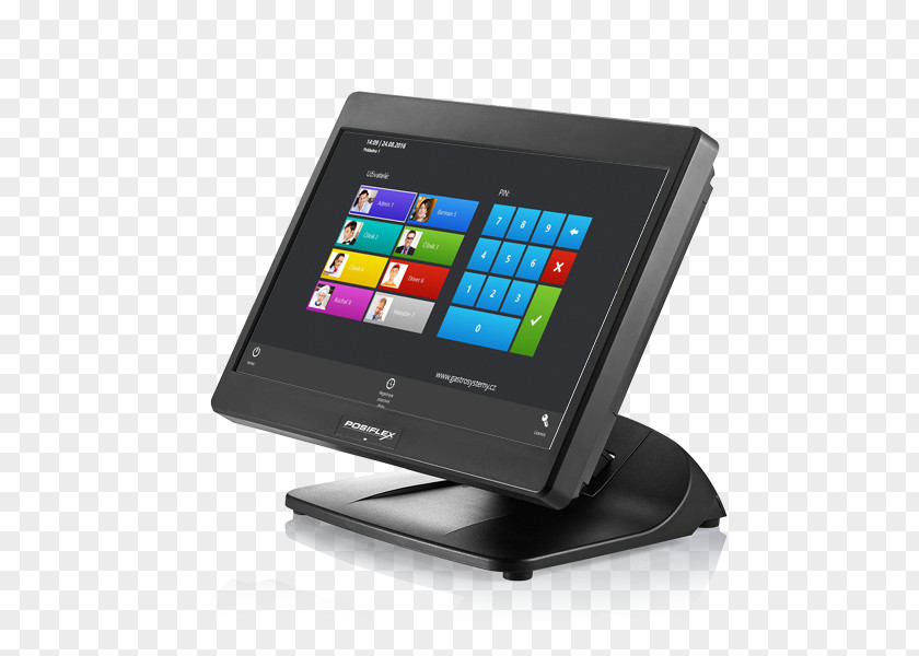 Pos Terminal Point Of Sale Posiflex MT-4008 Series Mobile POS MT-4008A Payment Computer PNG