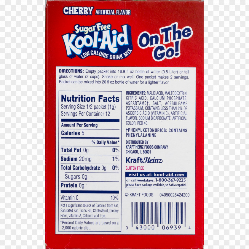 Punch Kool-Aid Drink Mix Fizzy Drinks Ingredient PNG