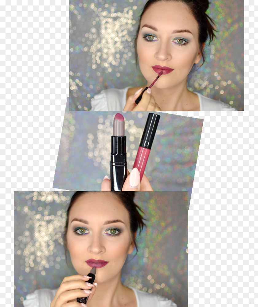 Smoky Makeup Eye Shadow Eyebrow Beauty Liner Lipstick PNG