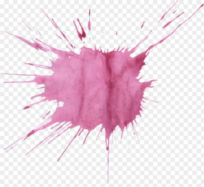 Watercolor Purple Painting PNG