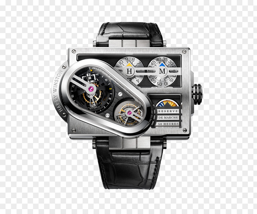 Winston Watch Harry Winston, Inc. Clock Tourbillon Complication PNG