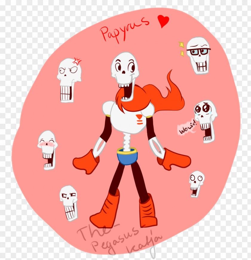 Papyrus Cartoon Human Behavior Character Clip Art PNG
