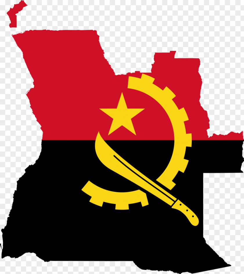 Rio Flag Of Angola World Map PNG