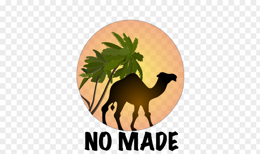 TAJINE Camel Silhouette Decal Clip Art PNG
