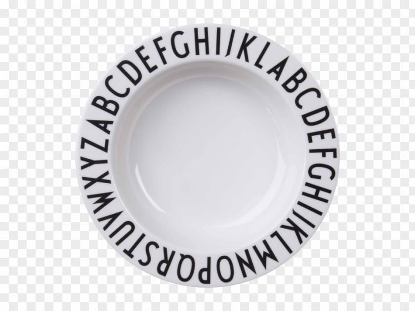 Design Alphabet Letter Melamine Plate PNG