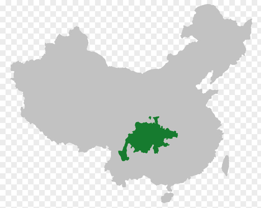 Map Sichuan Basin Greater China Flag Of PNG