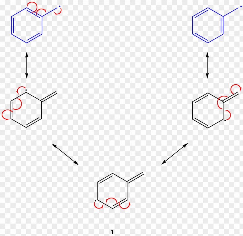Thermodynamic Resonance Radical Benzyl Group Lewis Structure Chemistry PNG