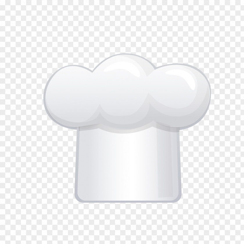 White Clouds Model Angle Cook Hat PNG