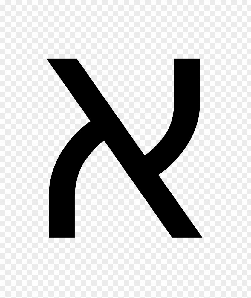 Hebrew Alphabet Aleph Letter PNG