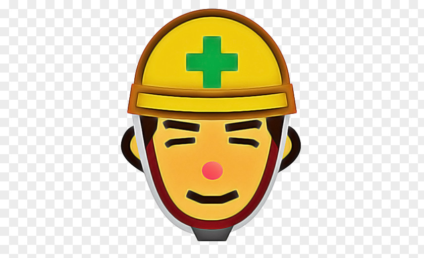 Helmet Headgear Emoji Smile PNG