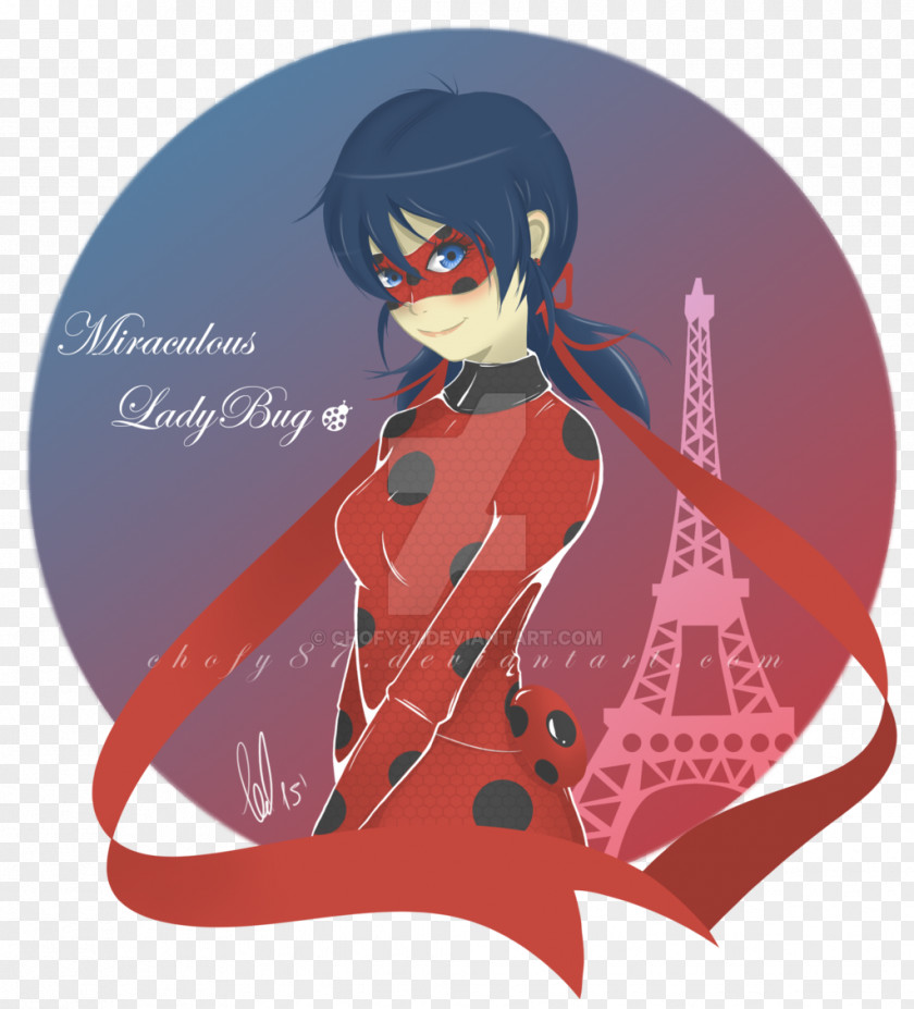 Ladybug Fan Art Cartoon Digital PNG