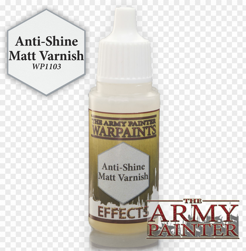 Painting Varnish The Army-Painter ApS Liquid PNG