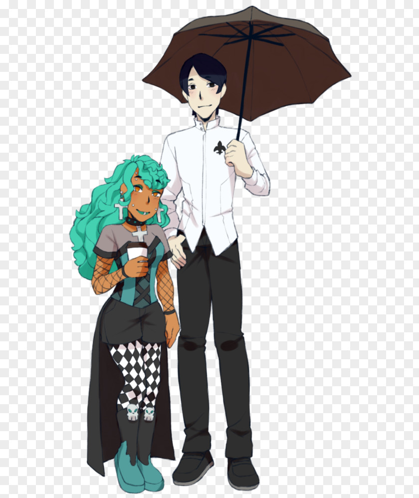 Rain Couple Persona 5 DeviantArt Fan Art Character PNG