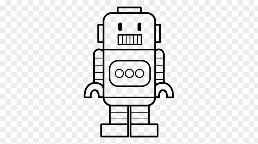 Robot The Complete Coloring Book Drawing Como Dibujar PNG