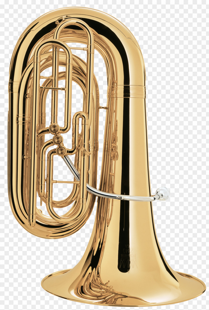 Trombone King 2341W Series 4-Valve 4/4 BBb Tuba Flugelhorn Brass Instruments PNG