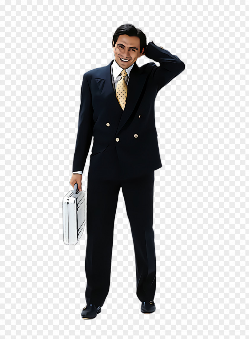 Uniform Blazer Suit Clothing Formal Wear Standing Gentleman PNG