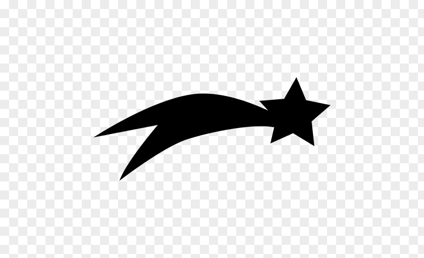 Wing Blackandwhite Cartoon Stars PNG