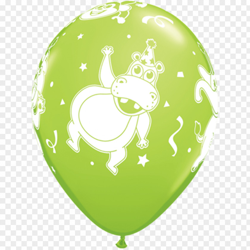 Balloon Toy Party Blue Animals Birthday PNG