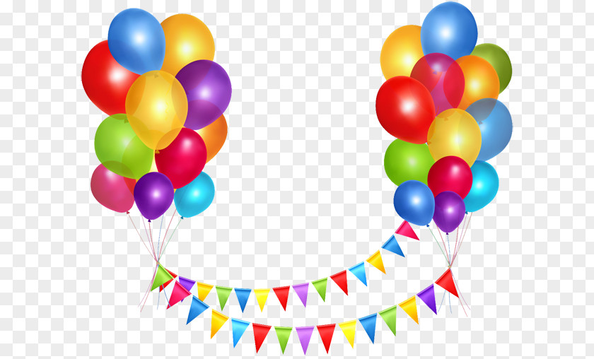 Birthday Cake Party Balloon Clip Art PNG