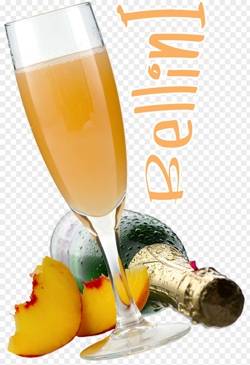 Cocktail Bellini Wine Champagne PNG