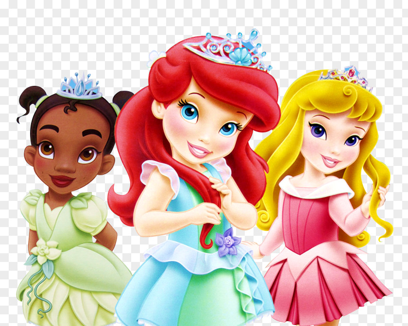 Disney Princess Ariel Belle Aurora Tiana PNG