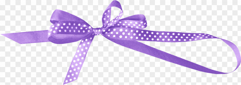 Purple Ribbon Bow Gratis PNG