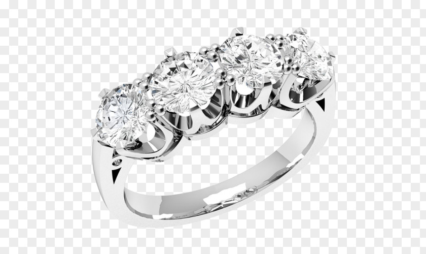 Ring Wedding Diamond Cut Brilliant PNG