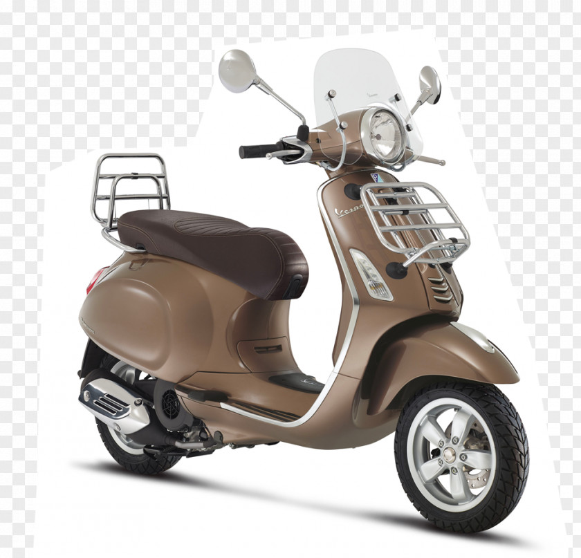 Scooter Vespa Primavera Four-stroke Engine Motorcycle PNG