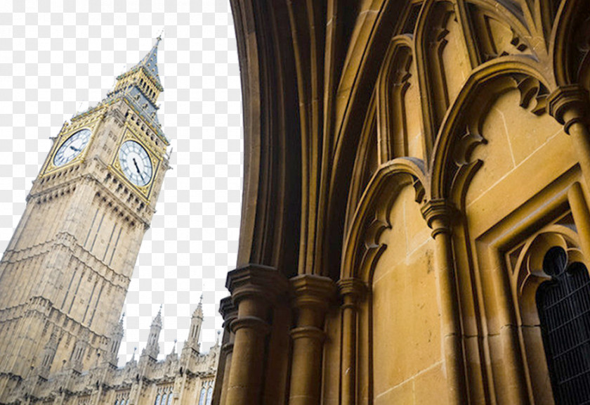 UK Big Ben London Eye Architecture PNG