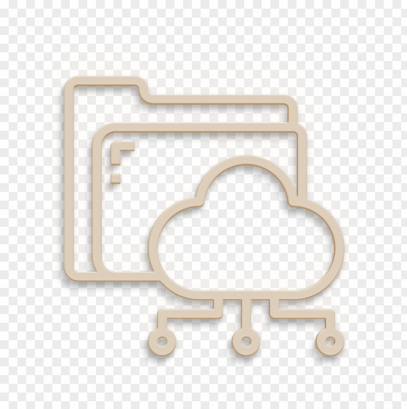 Cloud Storage Icon Upload Folder And Document PNG