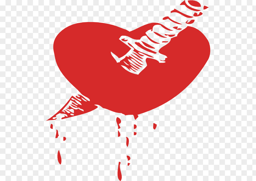 Heart T-shirt Knife Clip Art PNG