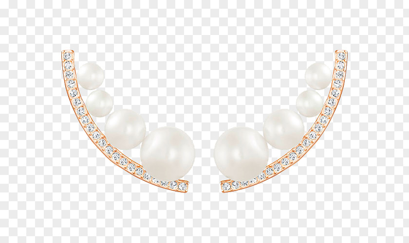 Swarovski Jewelry Pearl Earring AG Jewellery PNG